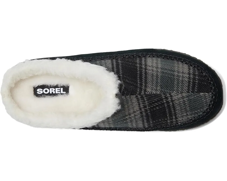 SOREL Falcon Ridge II утепленные домашние тапочки из замши с шерстяной подкладкой