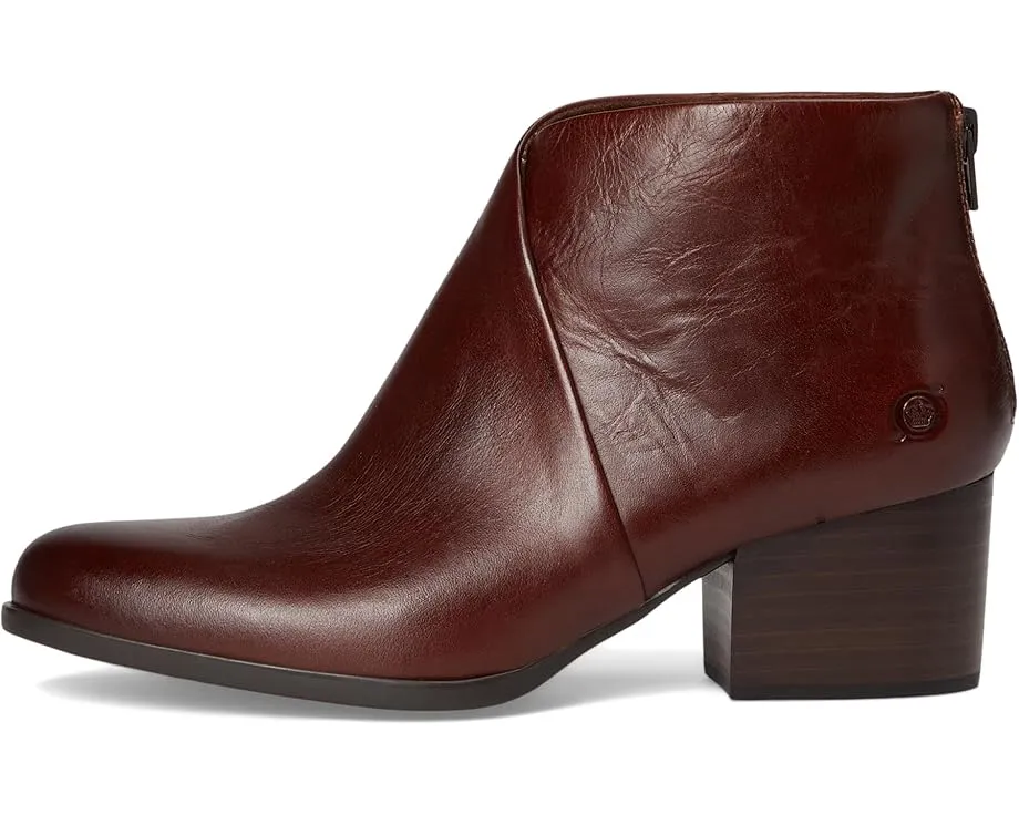 Ботильоны Born Kalie из итальянской кожи с перекрестным дизайном и квадратным каблуком