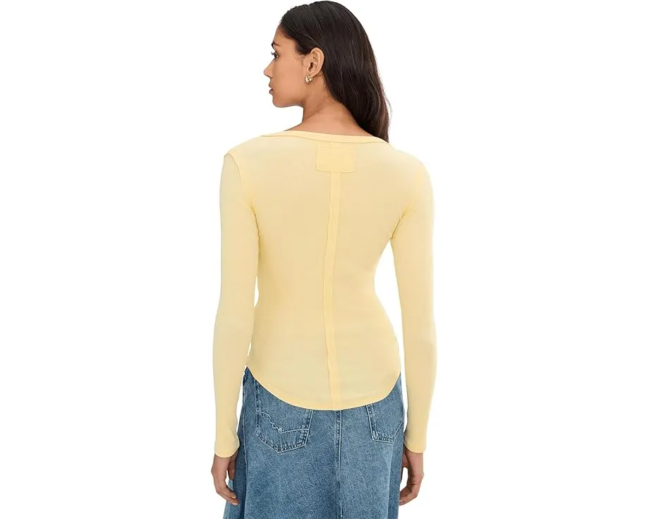 Хенли Free People Jamie из мягкого хлопка с эластаном