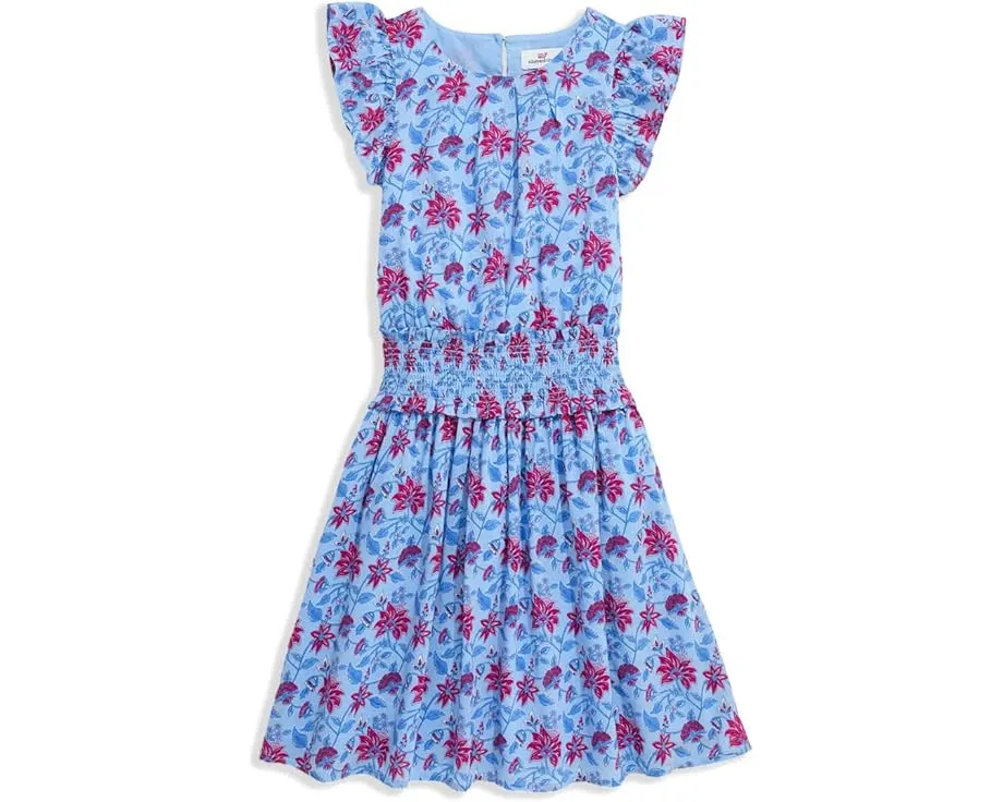 Платье Delia для малышей и детей от Vineyard Vines с рукавами-крылышками