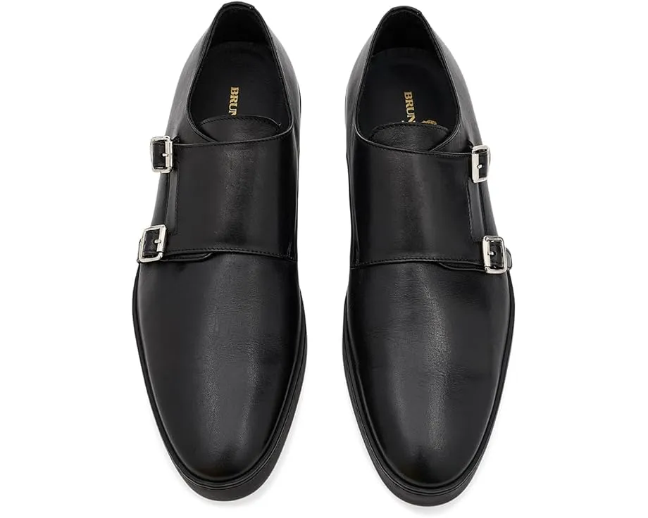 Туфли-монки Palestro от Bruno Magli из итальянской кожи с прострочкой