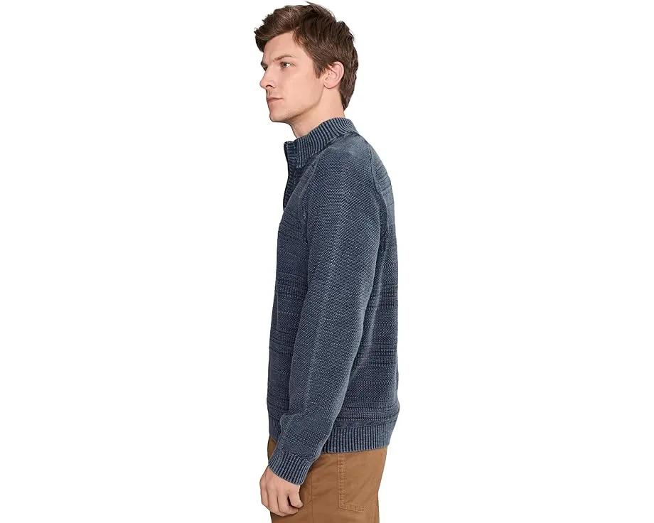 Свитер Tommy Bahama Saltwater Textured Half Zip с воротником стойкой