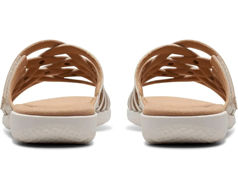 Плоские босоножки Clarks Elizabelle Rio с застежкой на липучке