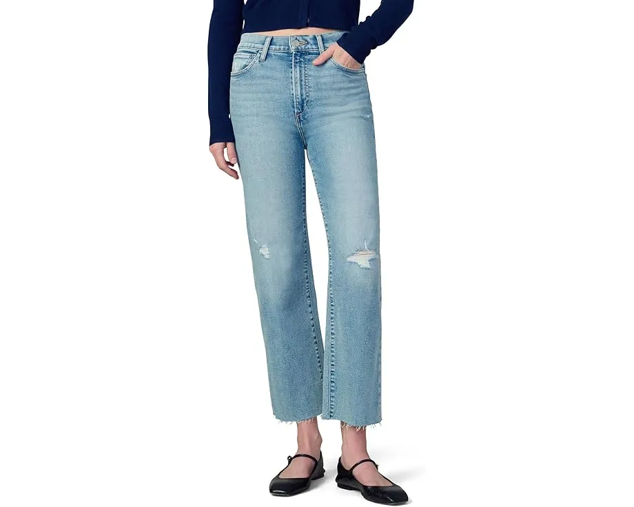 Joe's Jeans The Blake укороченные широкие джинсы с рваным краем