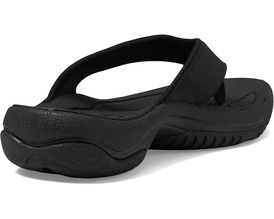 Сланцы KEEN Kona Flip TG из водоотталкивающей кожи с формованной стелькой
