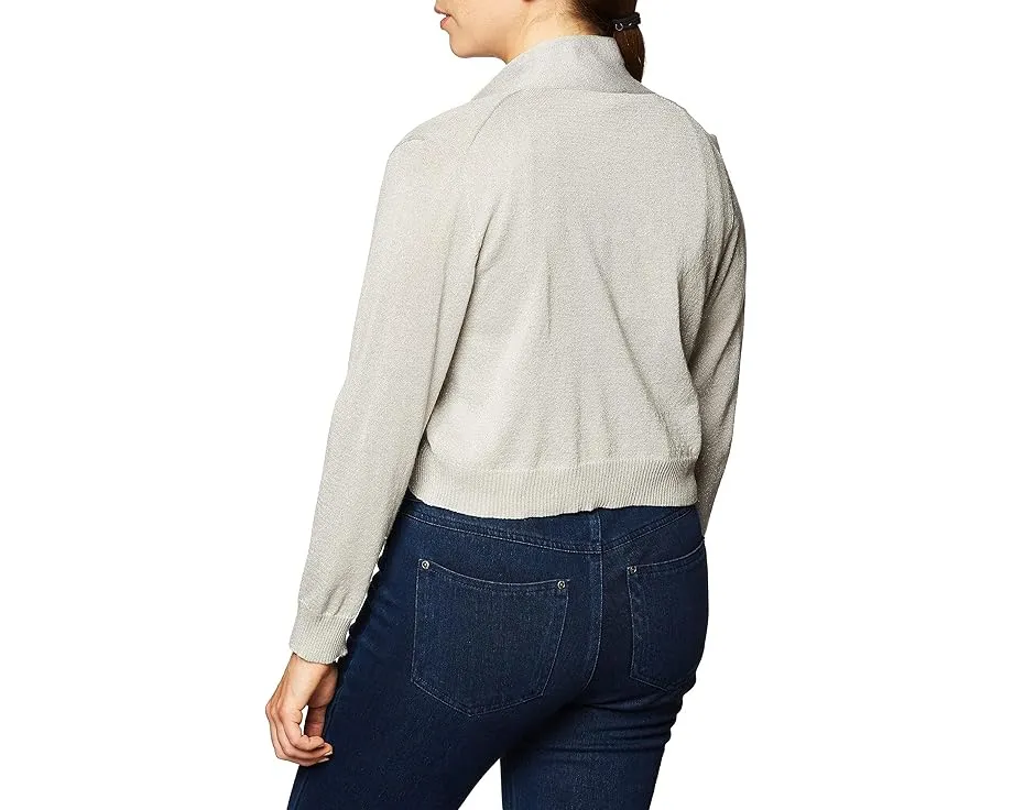 Кардиган Calvin Klein Long Sleeve Cardigan Shrug с люрексом и застежкой-кнопкой