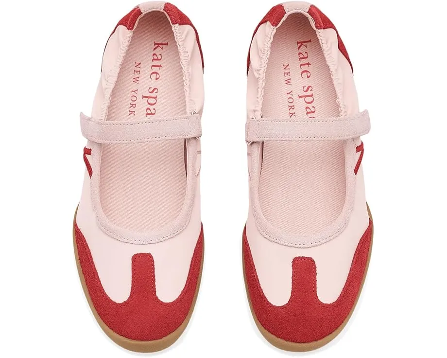 Кроссовки Ks Drift Mary Jane в стиле кед от Kate Spade New York с кожаным верхом и резиновой подошвой