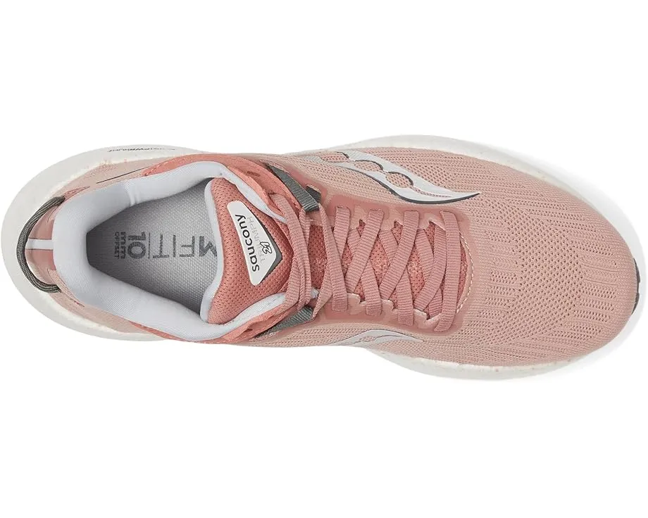 Вegan кроссовки Saucony Triumph 21 с технологией PWRRUN+