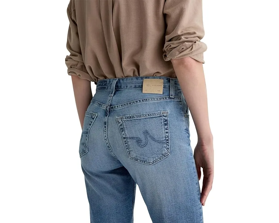 Джинсы AG Jeans Ex-Boyfriend с завышенной талией и расслабленным кроем в оттенке 12 Years Odyssey