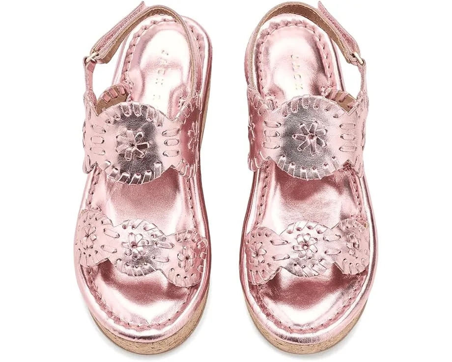 Сандалии Jack Rogers Lauren High Wedge с танкеткой для девочек