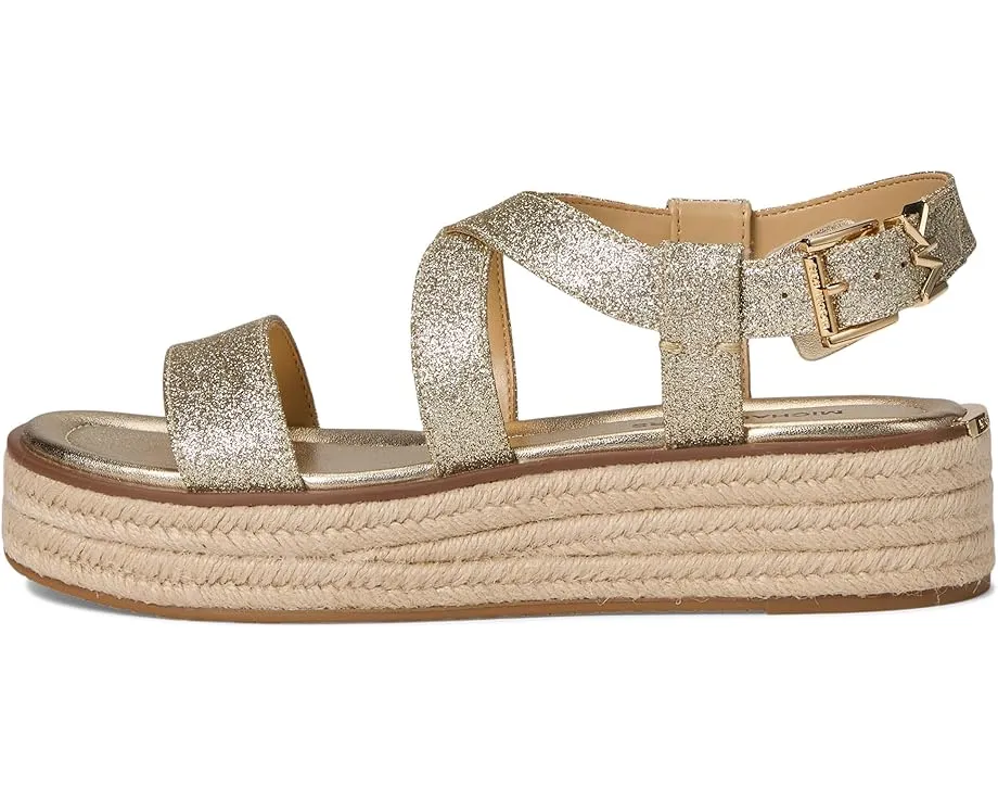 Босоножки MICHAEL Michael Kors Espadrille на платформе с плетением