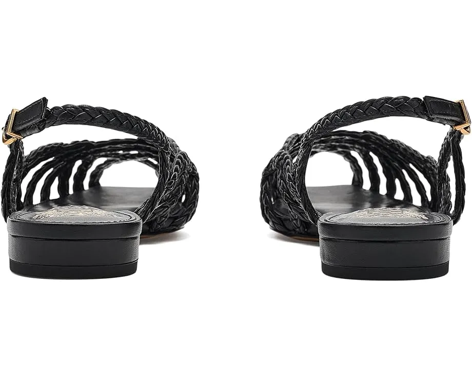 Плоские босоножки Stiorra с плетеными бретелями и квадратным каблуком Vince Camuto