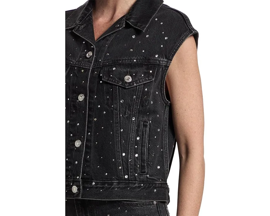 Жилет Levi's® Premium Shrunken 90s в укороченном крое с накладными карманами