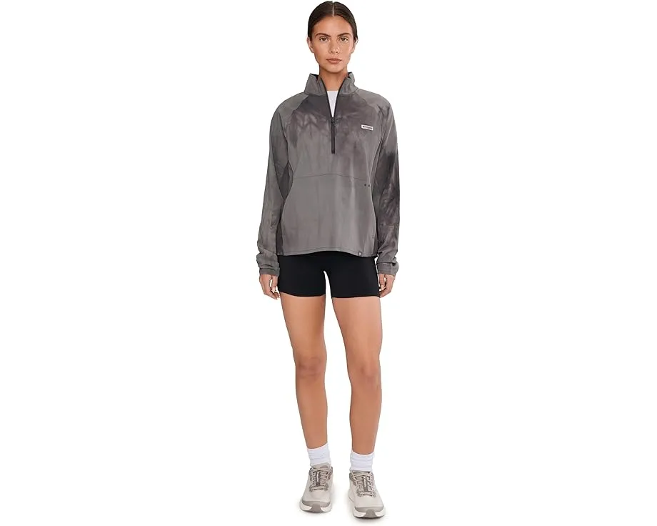 Толстовка Columbia PFG Uncharted Cloud с полузастежкой и принтом тай-дай