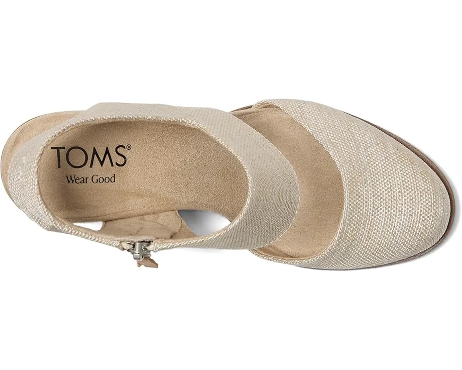 Туфли TOMS Majorca Closed Toe с закрытым носком на каблуке 7.6 см