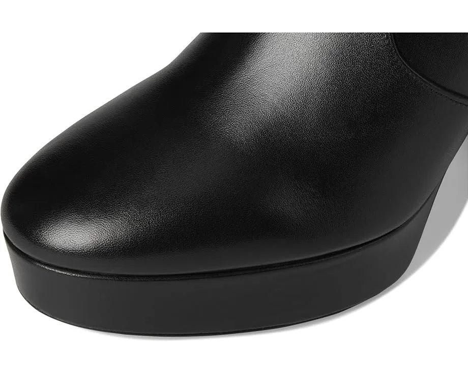 Stuart Weitzman высокие сапоги Dayna Platform на платформе с круглым носком