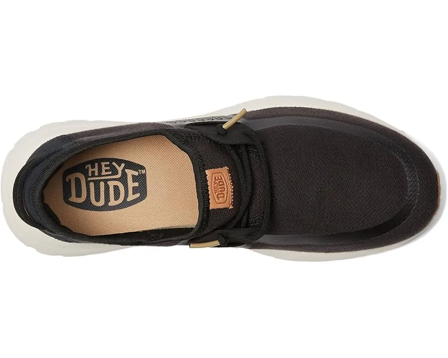 Кроссовки Hey Dude Sirocco Neutrals из комбинации кожи и текстиля