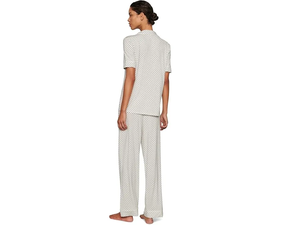 Пижамный комплект Eberjey Gisele с коротким рукавом и принтом