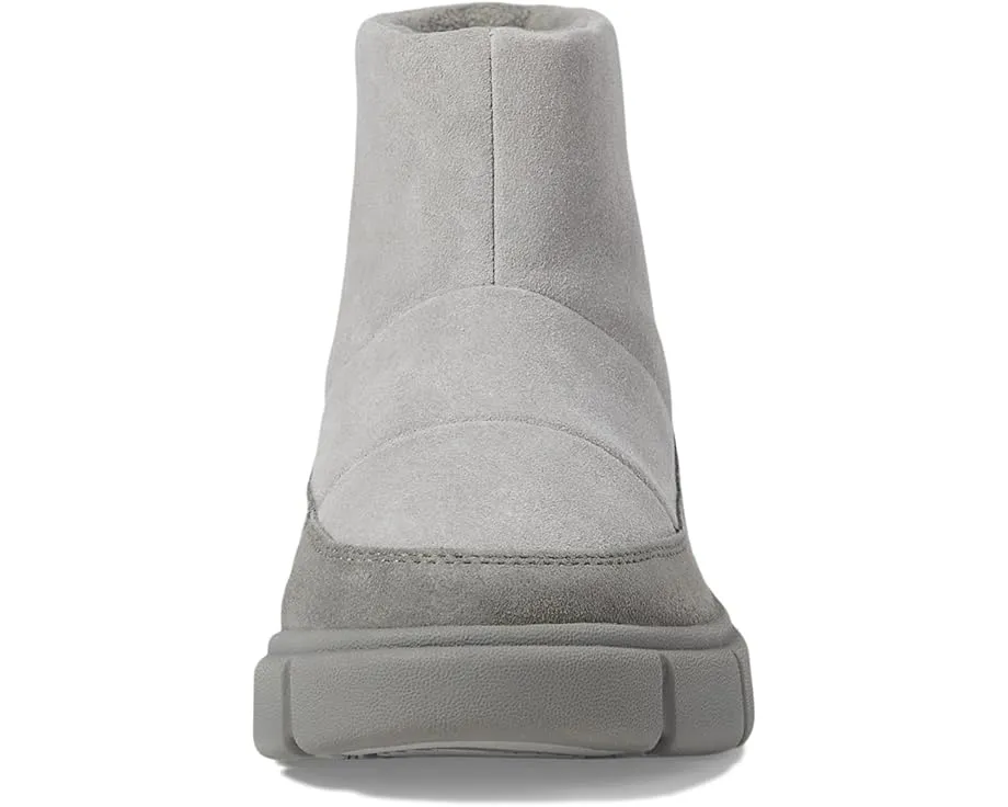 SOREL Детские зимние ботинки Explorer III Slip-On WP без шнуровки с замшевым верхом