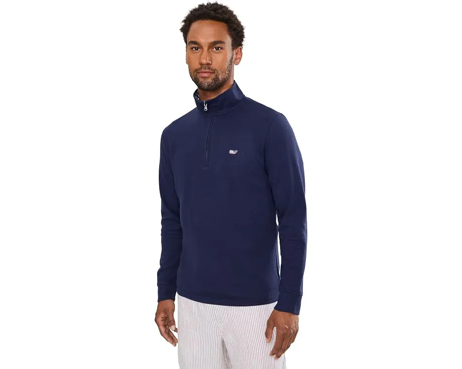 Свитер Vineyard Vines с воротником и застежкой-молнией на четверть