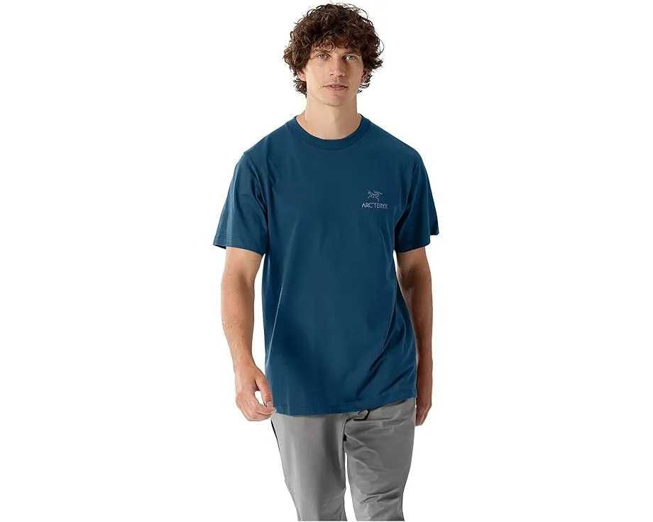 Футболка Arc'teryx Kragg SL Cotton Bird Word Short Sleeve с принтом