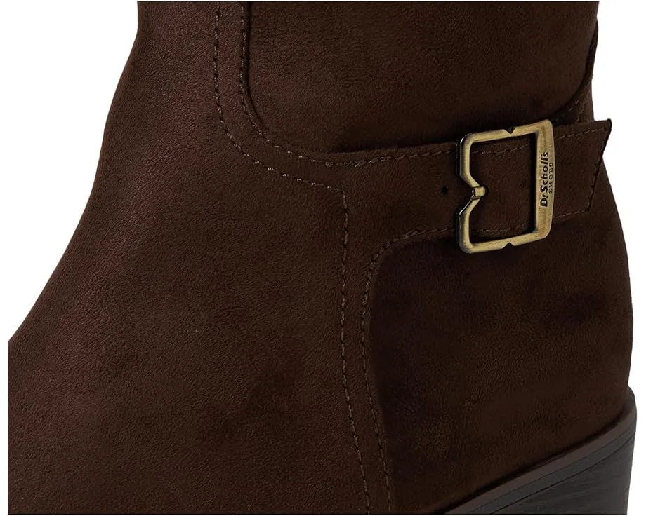 Высокие сапоги Dr. Scholl's Adeline Zip с боковой молнией и декоративной пряжкой