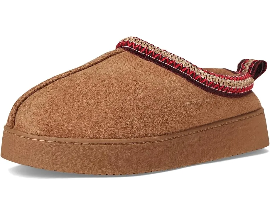 Тапочки-клоги Connway с искусственным мехом и стелькой из пены с памятью формы