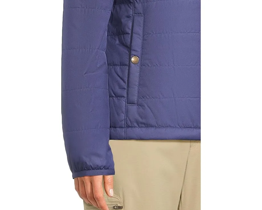 Пуховик L.L.Bean Mountain Classic с цветными блоками и застежкой на молнии