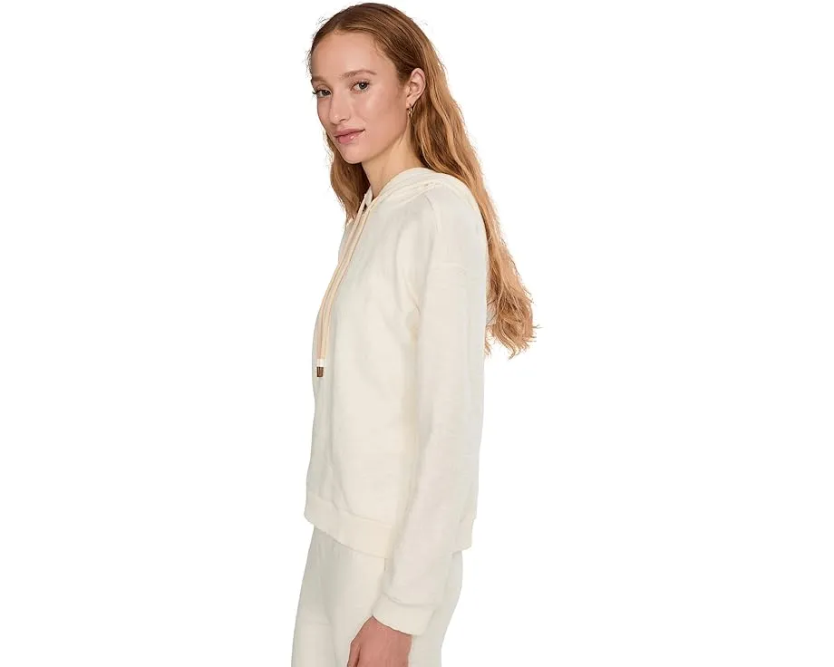 Худи с длинным рукавом и асимметричным подолом Mod-o-doc на молнии