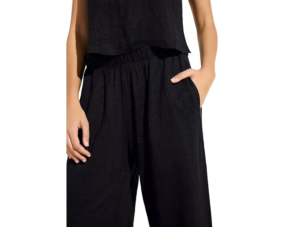 Кроп-топ Eberjey из органического льна с лодочкой