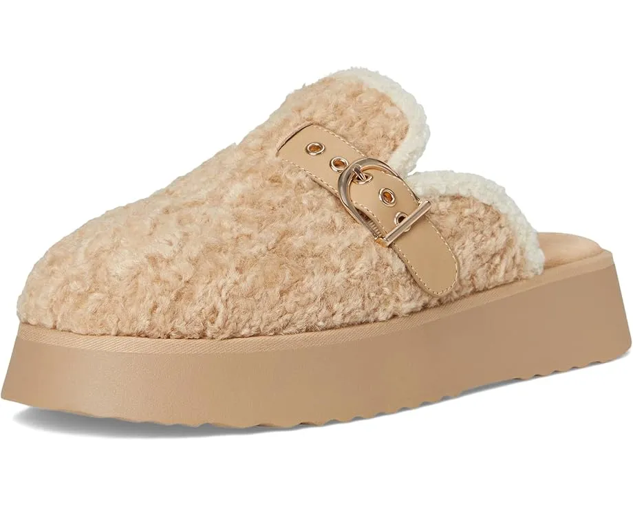 Мюли Sugary-S на платформе из искусственного меха с пряжкой от MIA