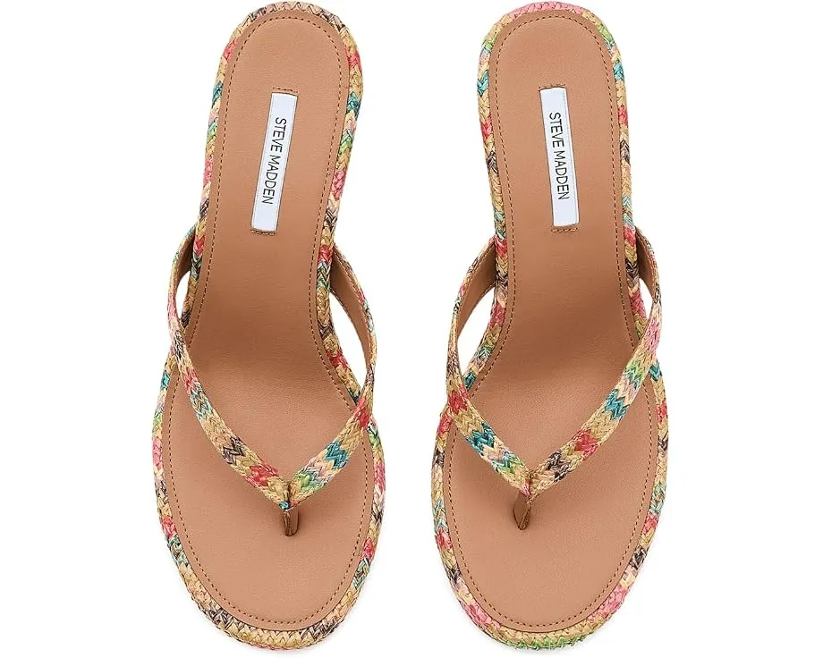 Босоножки-мюли Steve Madden Playing на платформе с замшевым верхом