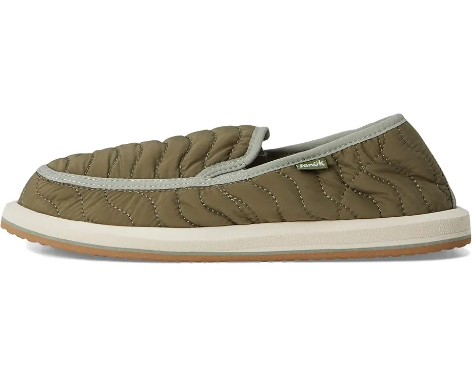 Sanuk Donna Quilted с стеганым верхом и стелькой Soft Top