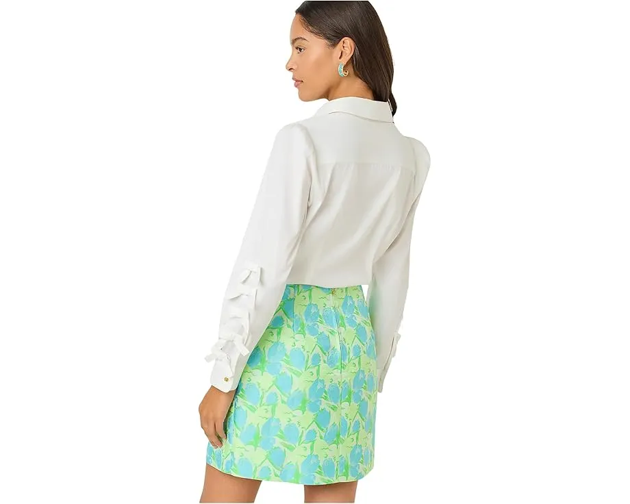 Рубашка The Bow Lilly с деталями в виде бантов от Lilly Pulitzer