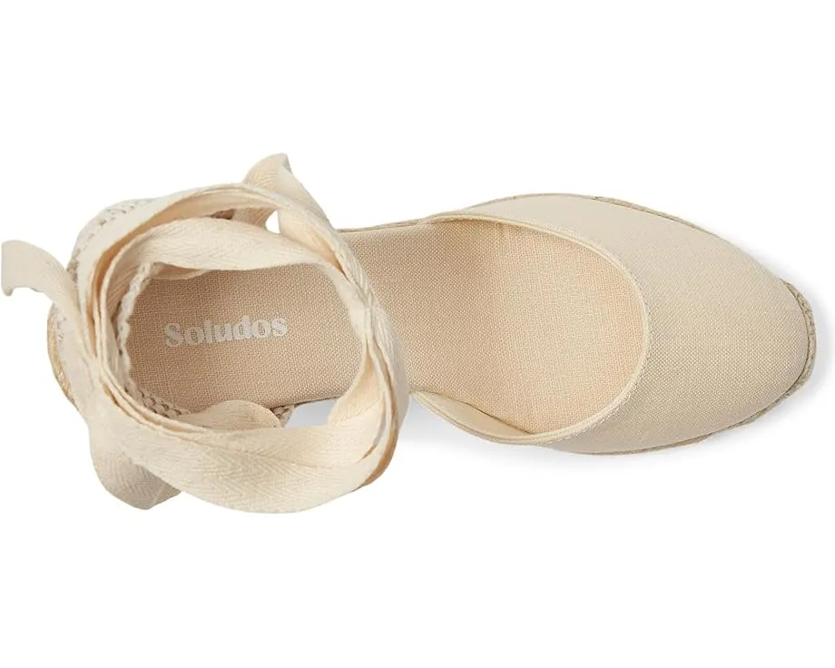 Эспадрильи Soludos Marseille Wedge с клиновидной подошвой из джута