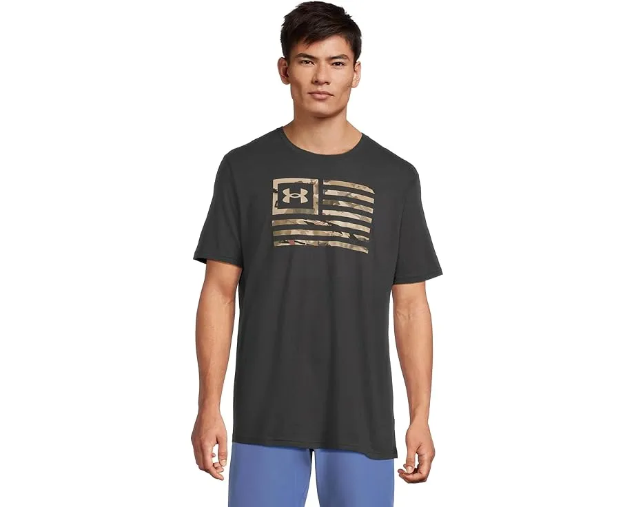 Under Armour Freedom Flag Printed T-Shirt с принтом флага
