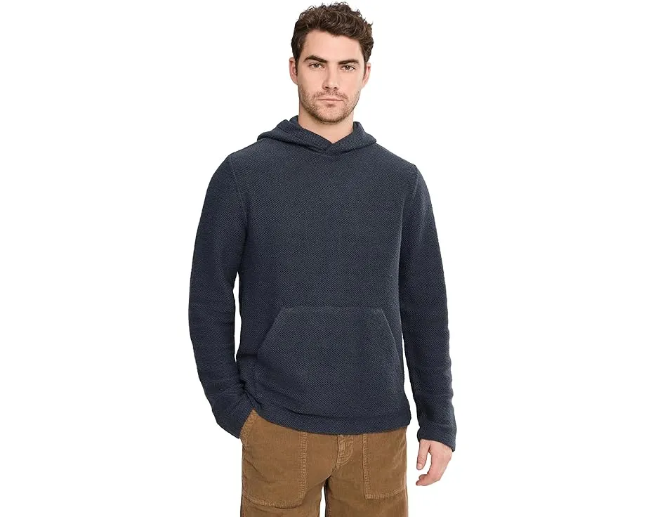Толстовка Faherty Whitewater Hoodie с капюшоном и карманом кенгуру