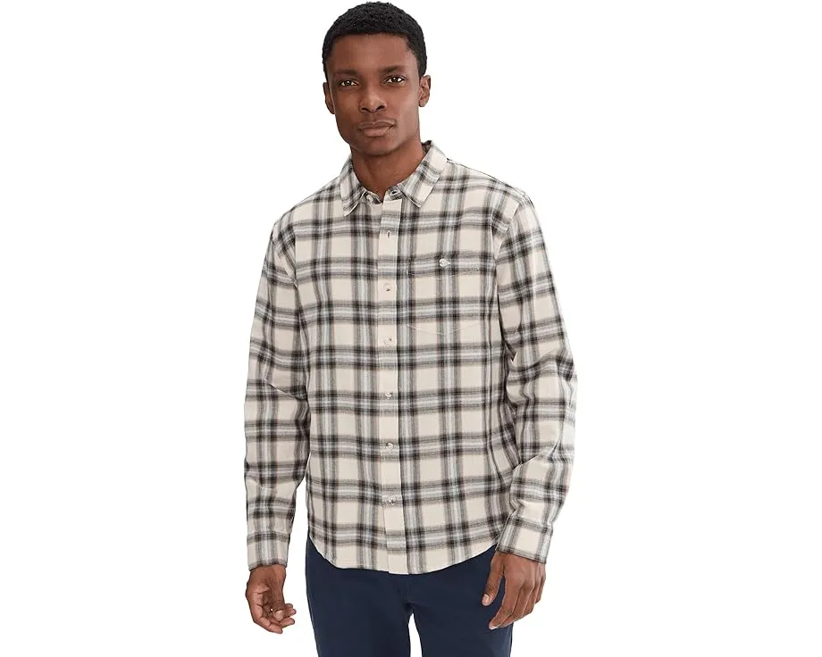 Рубашка Liverpool Los Angeles с длинным рукавом и фигурной кокеткой на пуговицах