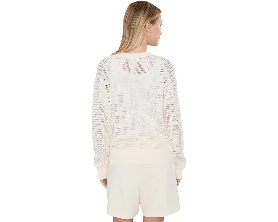 Varley вязаный кардиган Pembroke Knit с цветом цапли