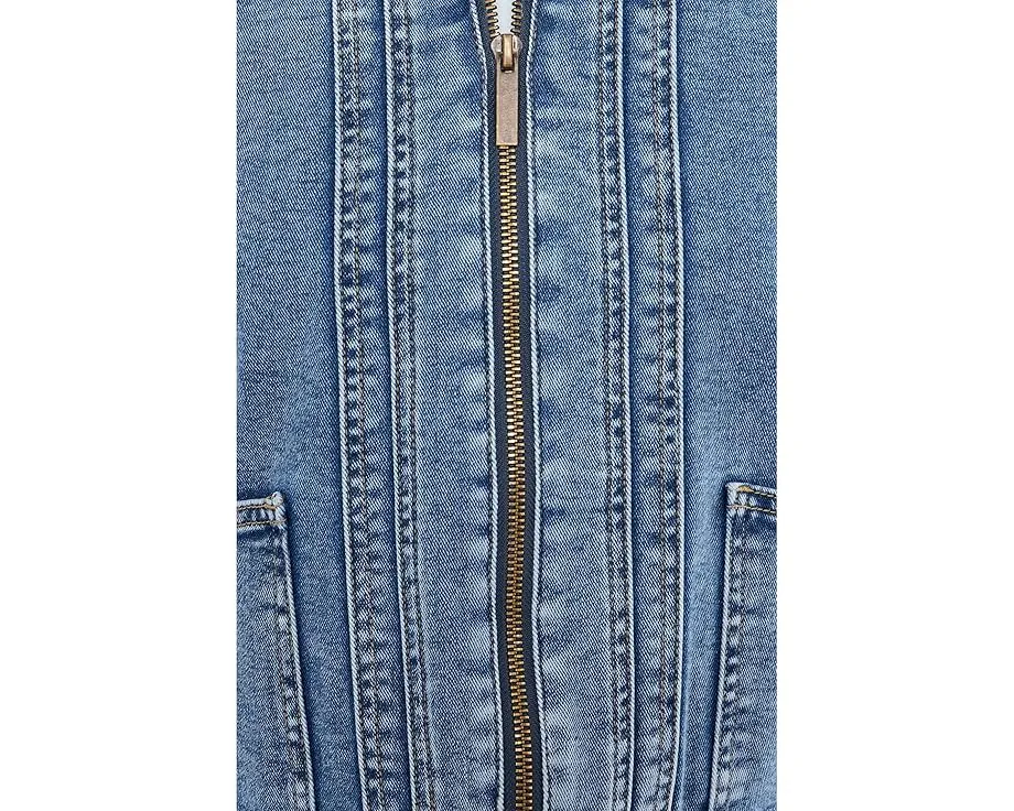 Куртка KUT from the Kloth Genevieve на молнии с косыми карманами