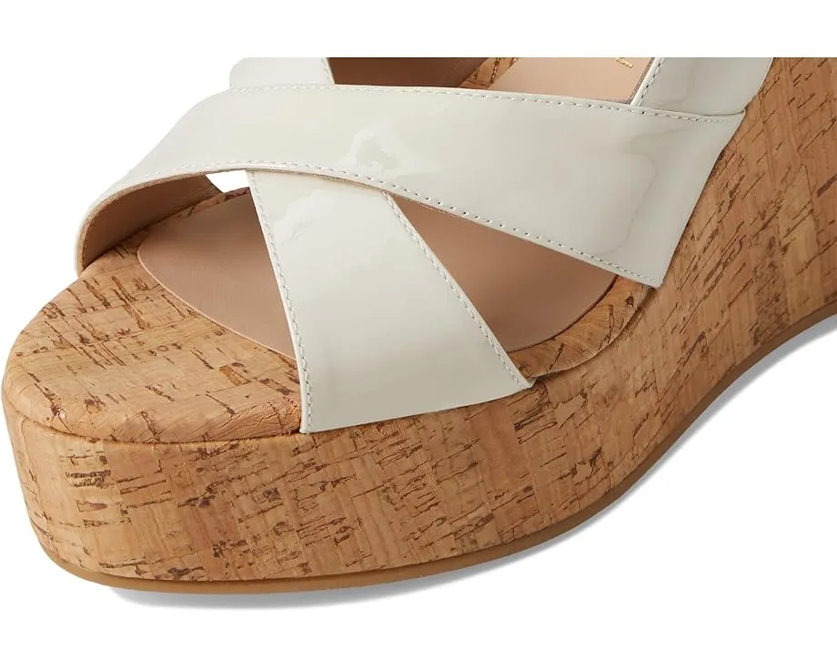 Сандалии Stuart Weitzman Dayna Slingback Wedge на танкетке с ремешком через пятку