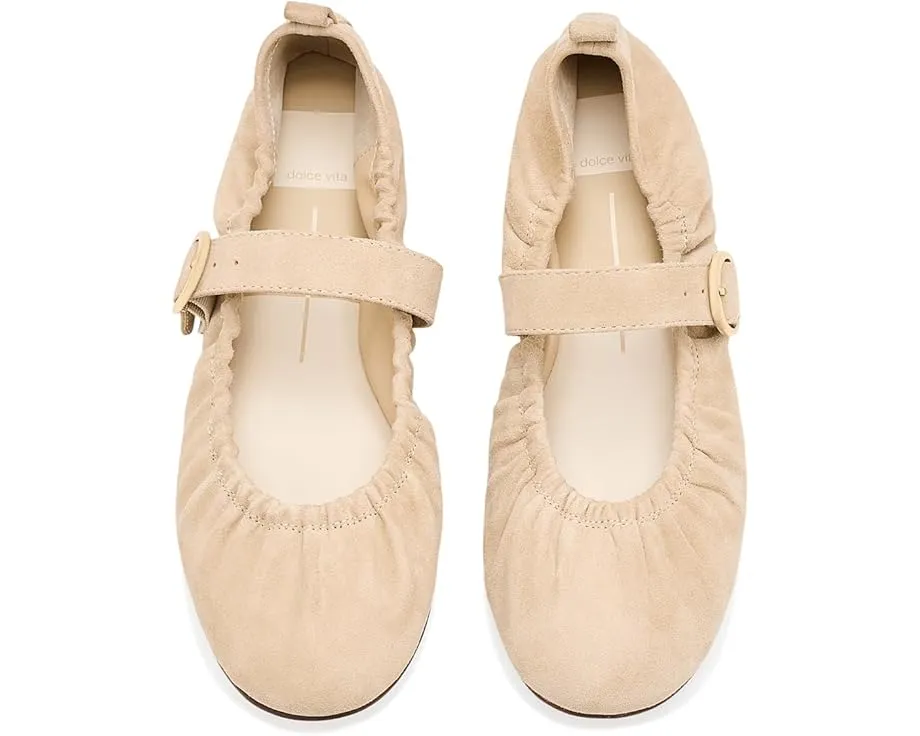 Балетки Dolce Vita Caely из замши с ремешком в стиле Mary Jane