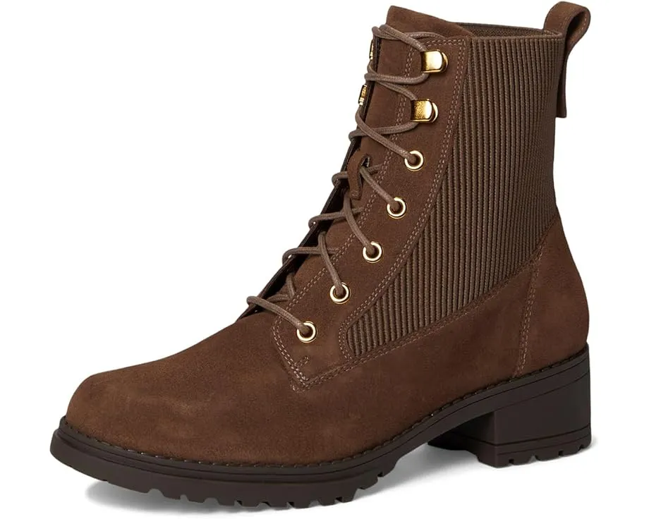 Cole Haan Camea Waterproof Combat Boot 2 на квадратном каблуке из кожи
