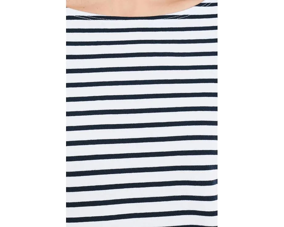 Топ Lilla P Easy Boatneck с лодочкой и полосками