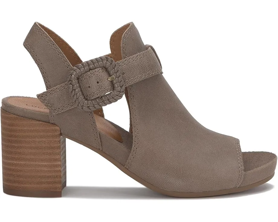 Босоножки Lucky Brand Juliane на каблуке с вырезами и верхом из нубука