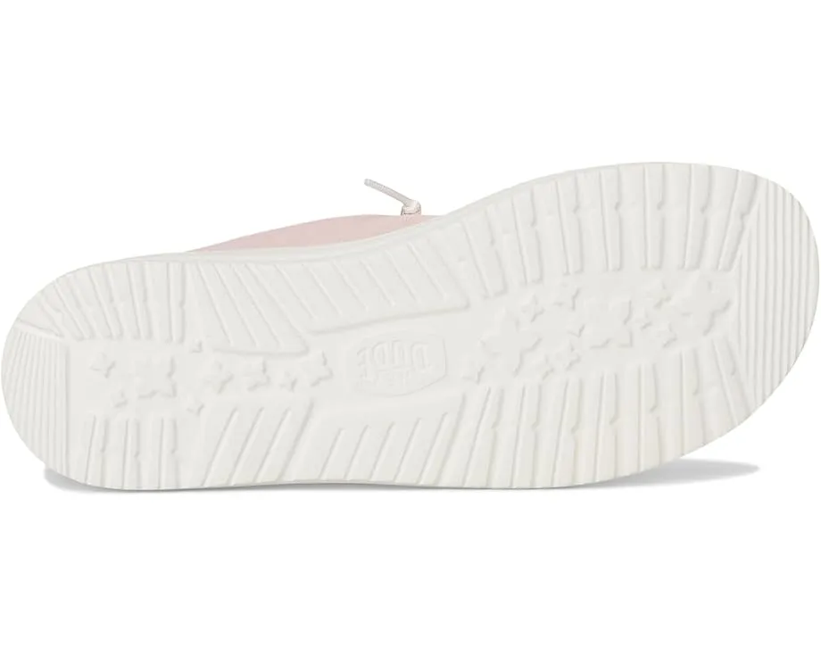 Детские слипоны Hey Dude Kids Wendy Dazzling с блестками и хлопковой подкладкой