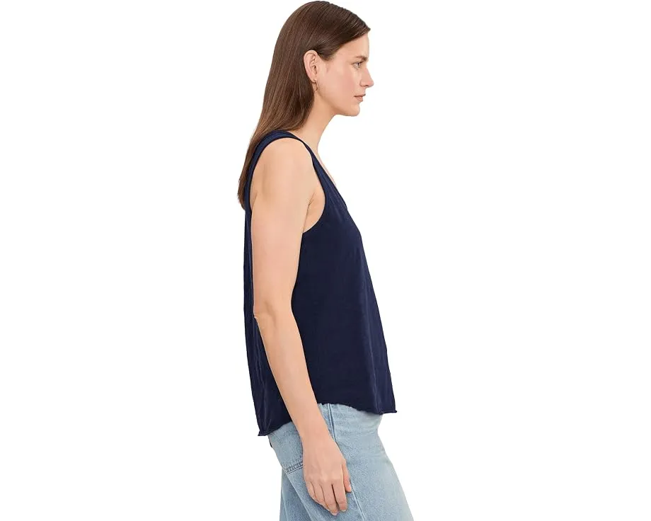 Топ Curve Hem Scoop Neck от Mod-o-doc с асимметричным подолом