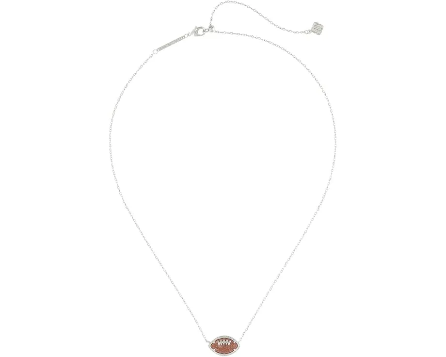 Кулон Kendra Scott Football Short Pendant Necklace из золота