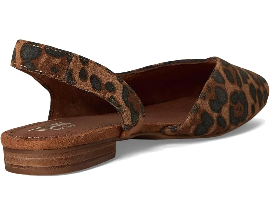 TOMS Балетки Alene с квадратным носком и мини каблуком