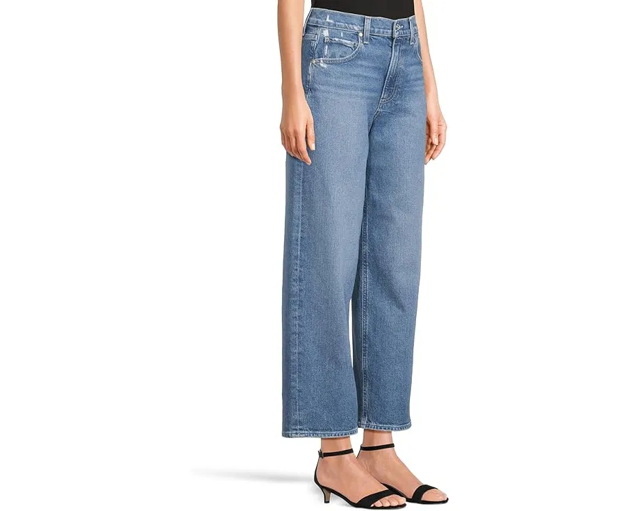 PAIGE джинсы Cameron Ankle в стиле Le Club с высокой талией и широкими штанинами